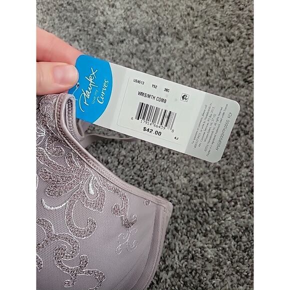 Playtex Loves My Curves Lift Lace Cups 38C Bra Style 4513 - Picture 4 of 7